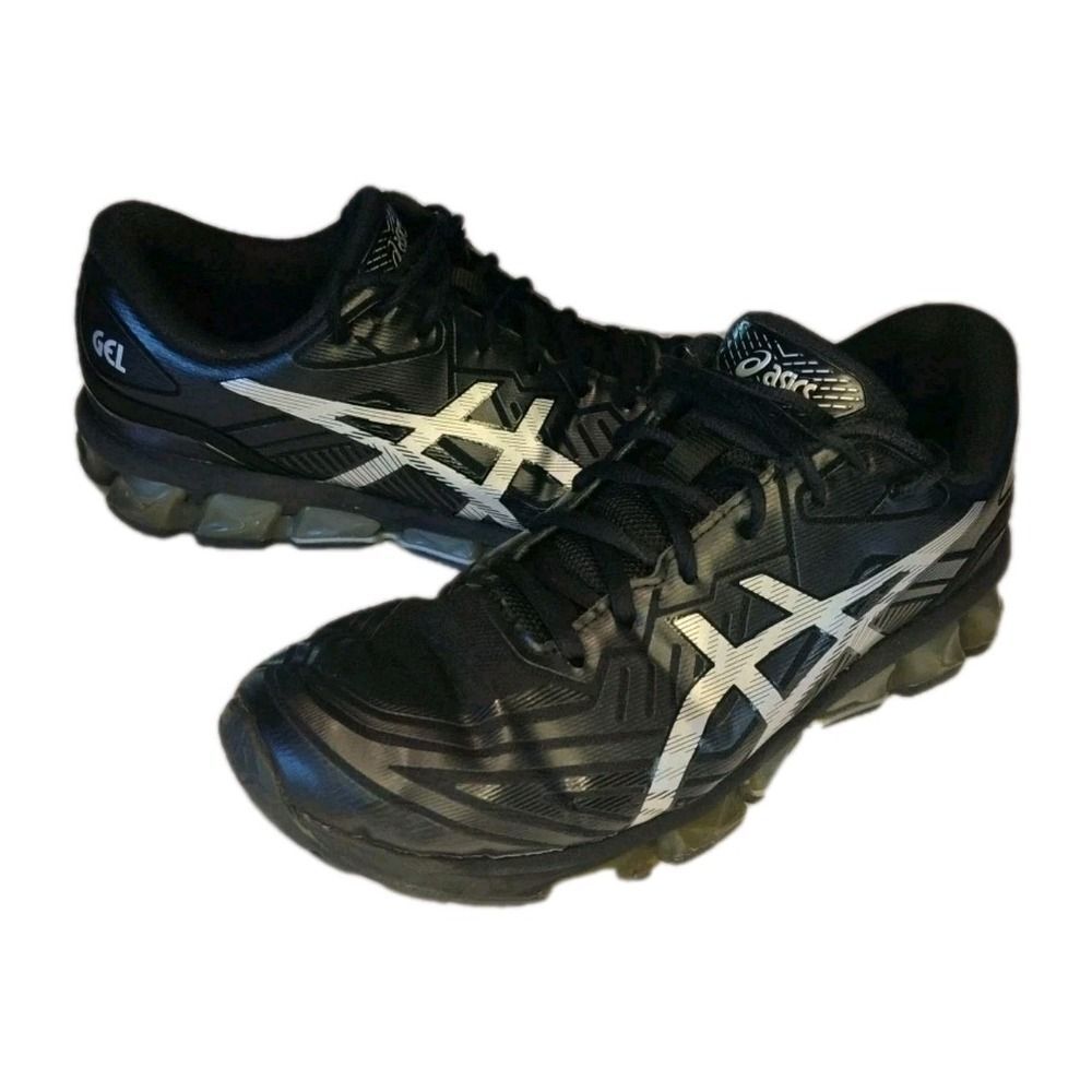 Size-8.5 ASICS GEL-Quantum 360 Mens Trainers Shoes Sneakers Black